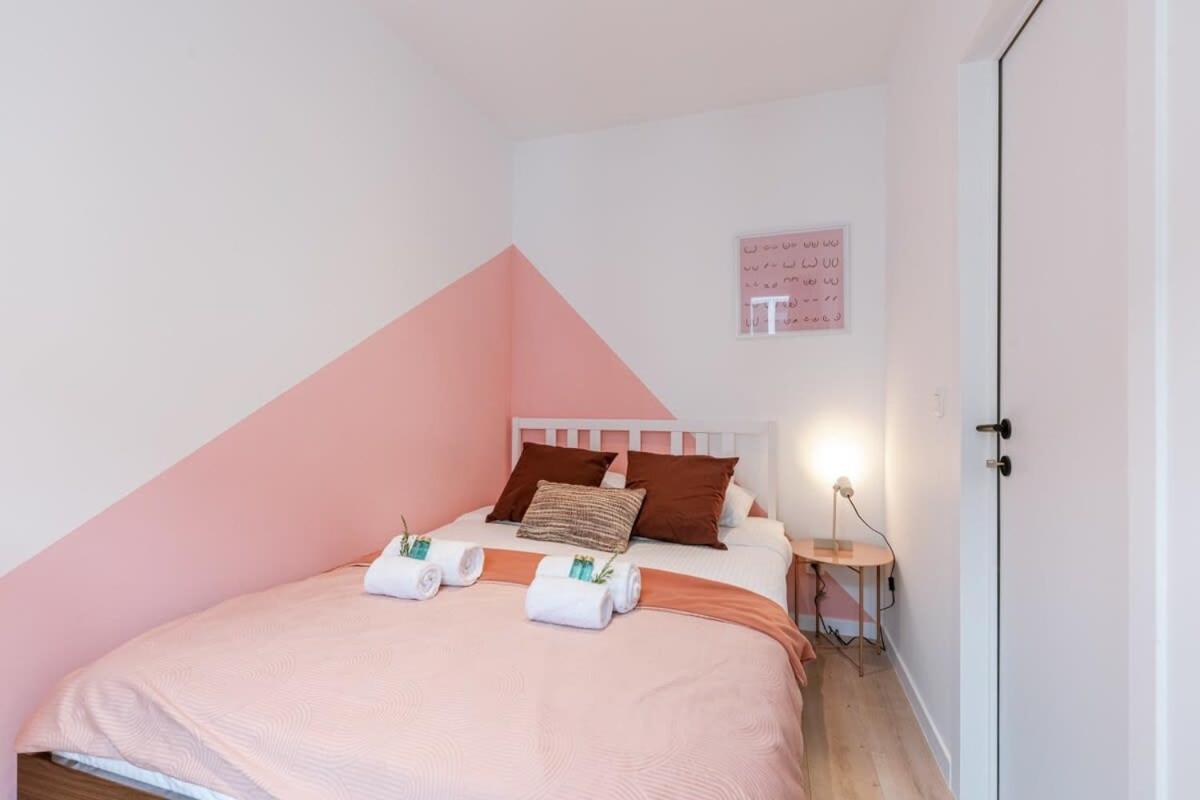 Colorful Pop Apartment In The Heart Of Antwerpen Buitenkant foto
