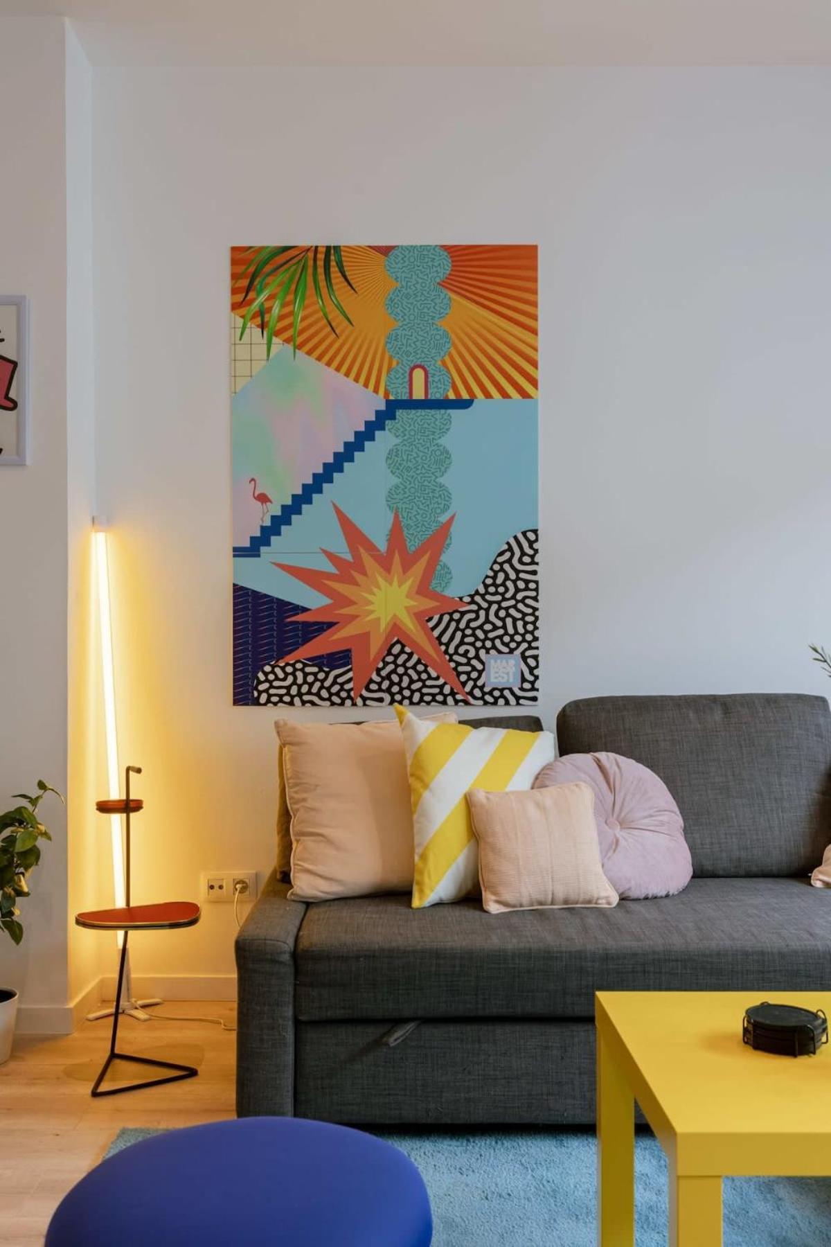 Colorful Pop Apartment In The Heart Of Antwerpen Buitenkant foto